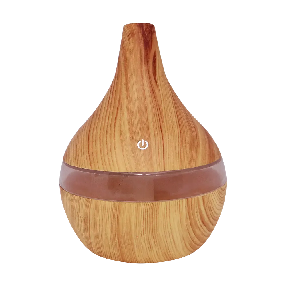 Licht houten aroma diffuser & luchtbevochtigingsfunctie