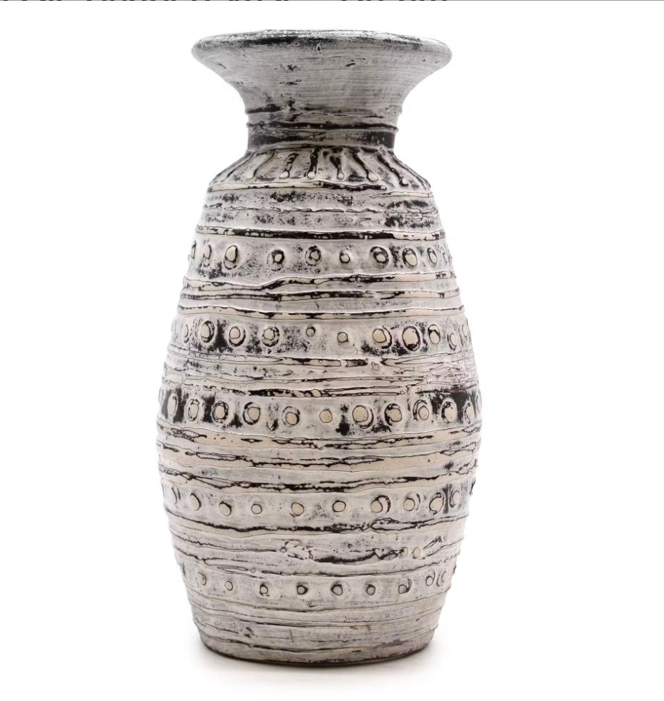 Lombok Keramische Vaas – Handgemaakt Terracotta – 32 cm